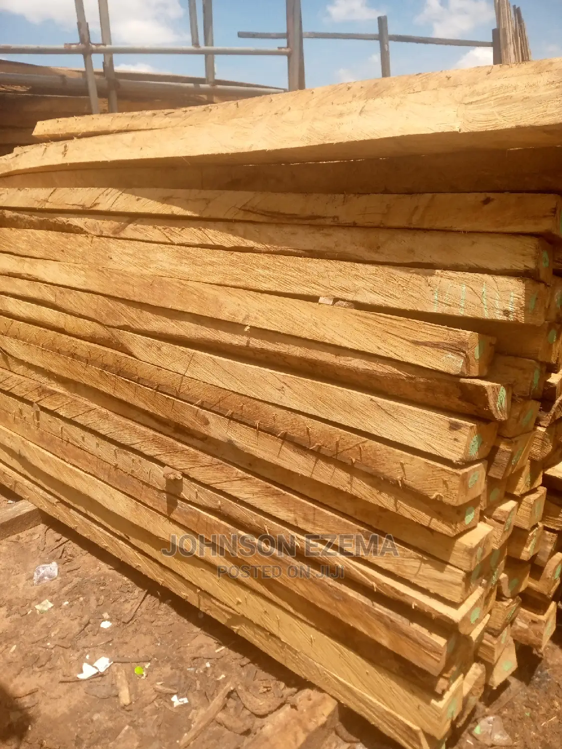 Strong Mereke Wood for Roofing Houses