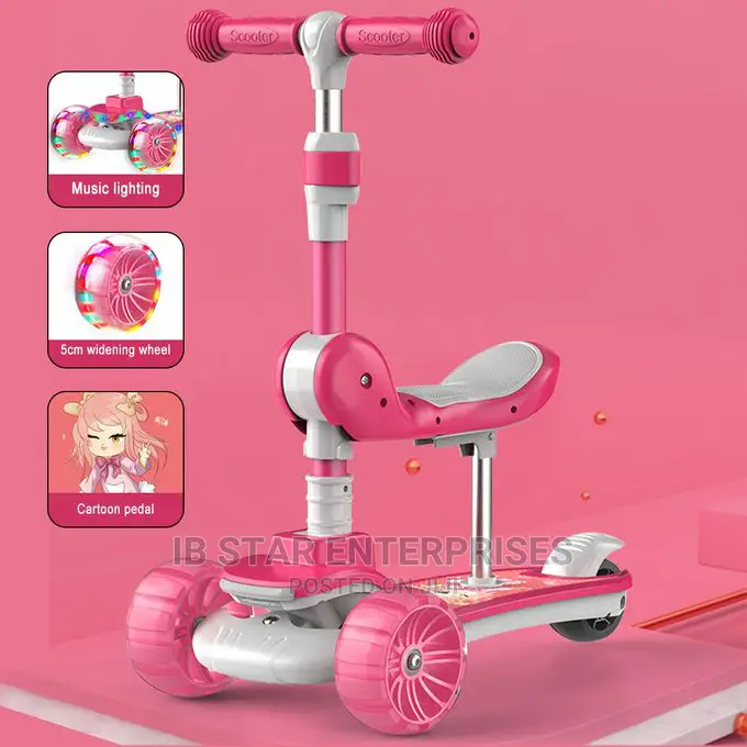 3 Wheels Scooters Adjustable Handlebar for Boys Girls
