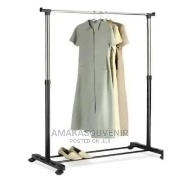 Single Pole Cloth Hanger Rack
