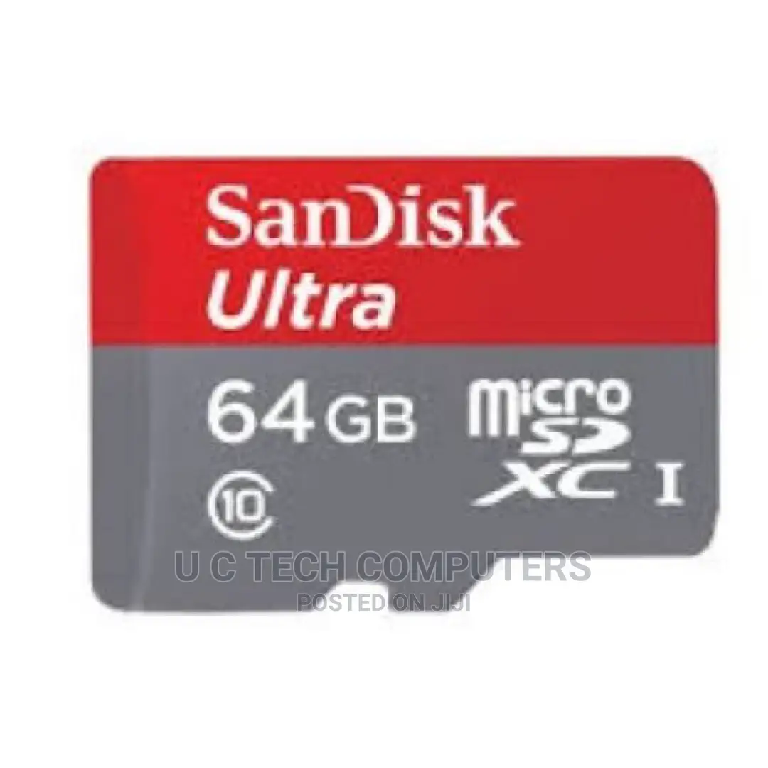 Sandisk Memory Card 64GB in Ikeja Accessories for Mobile Phones