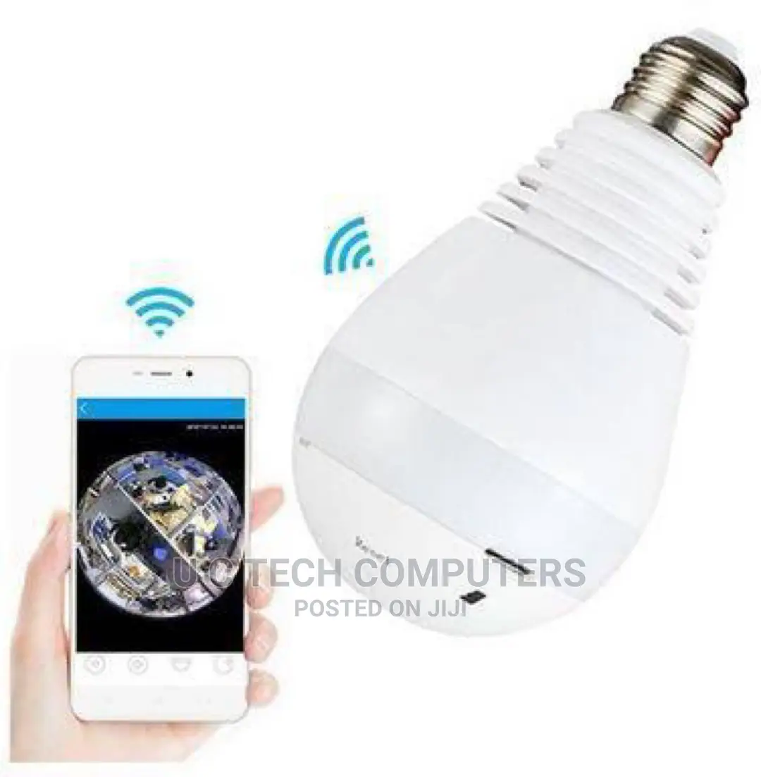 Panorama V9- 360 IP Panoramic Wifi Led Bulb Camera