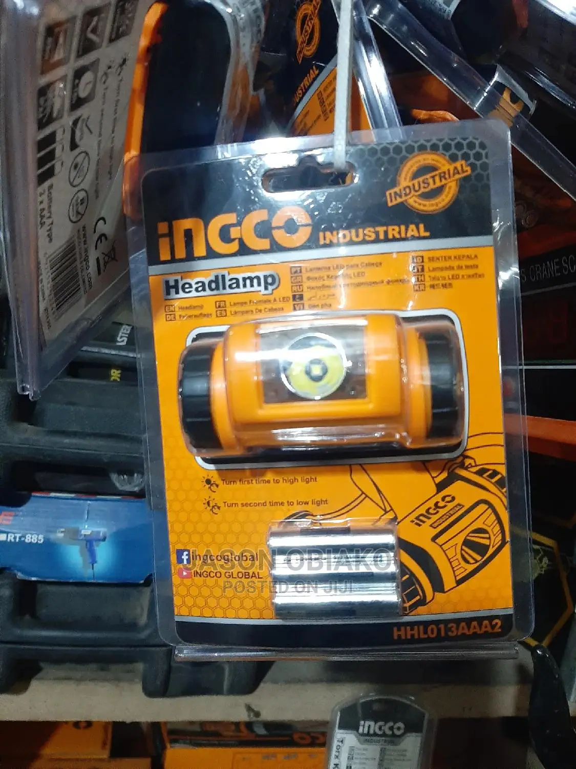 Head Lamp Ingco