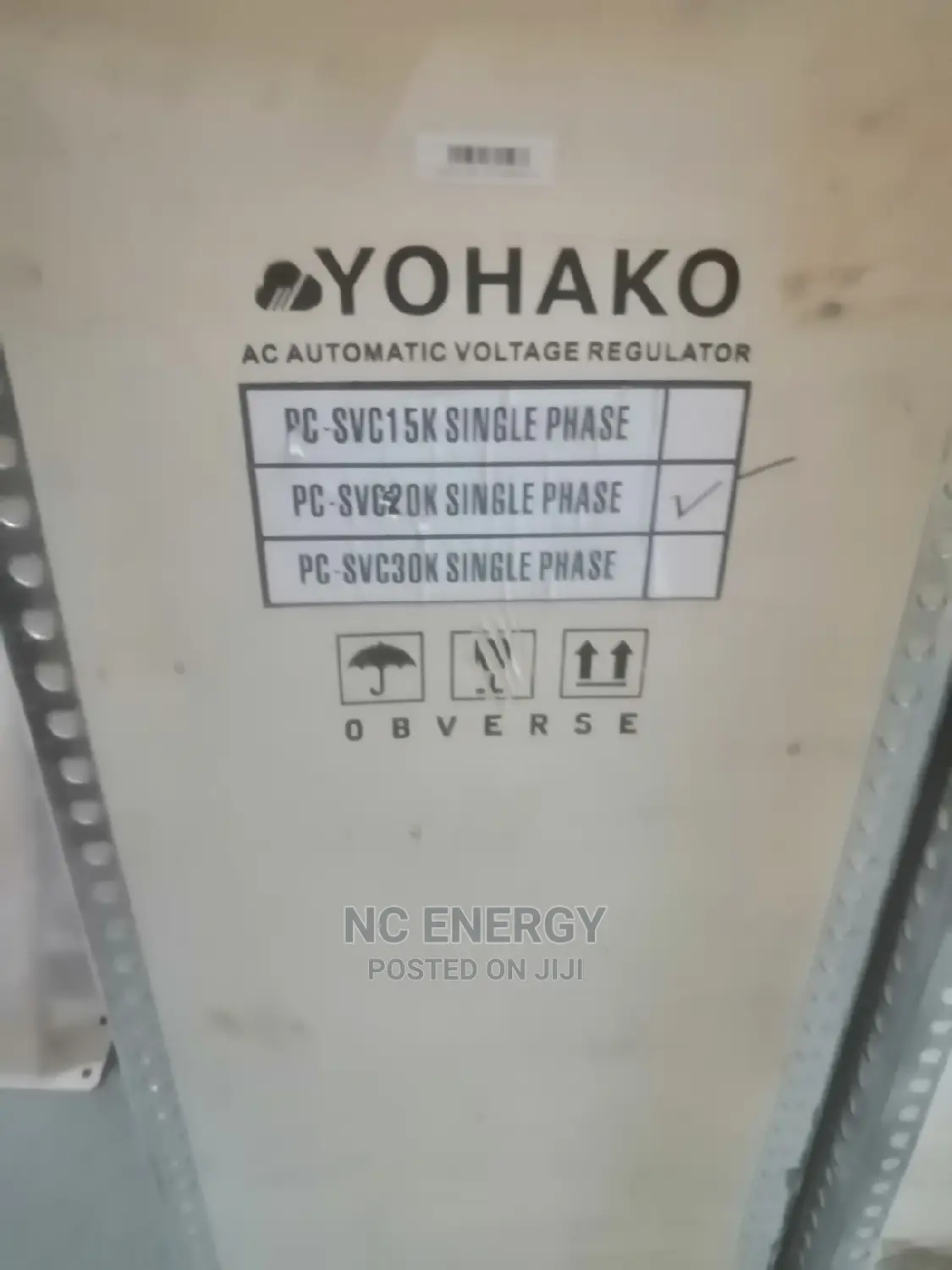 20kva Yohako Automatic Voltage Regulator