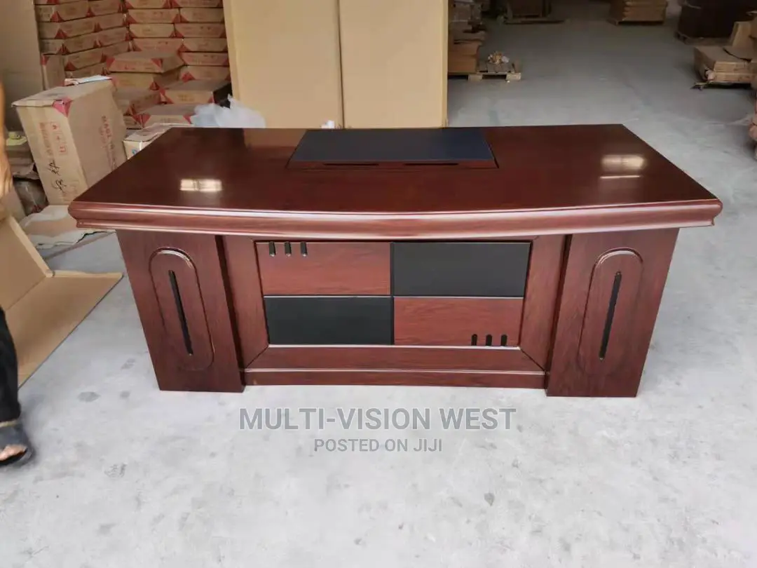 Executive Office Table With Drawers.