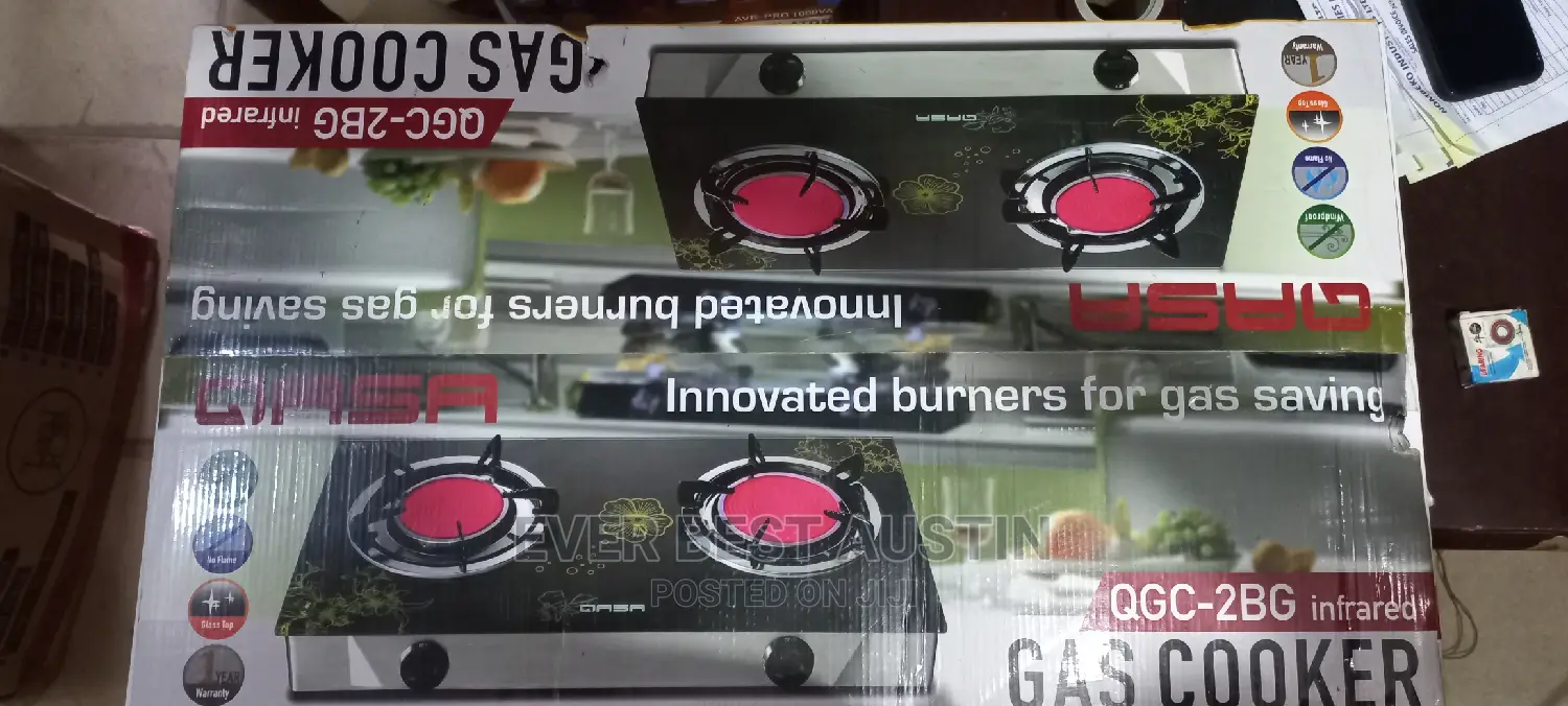 Qasa Infrared Glass Top Gas Automatic