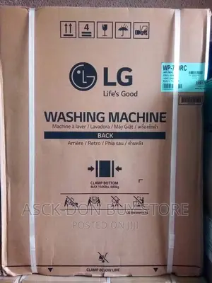 9kg Lg Washing Machine Double Two, Spin Power
