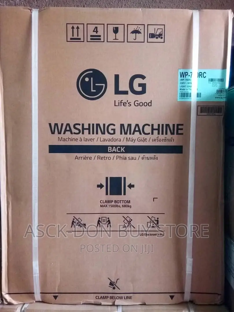 9kg Lg Washing Machine Double Two, Spin Power