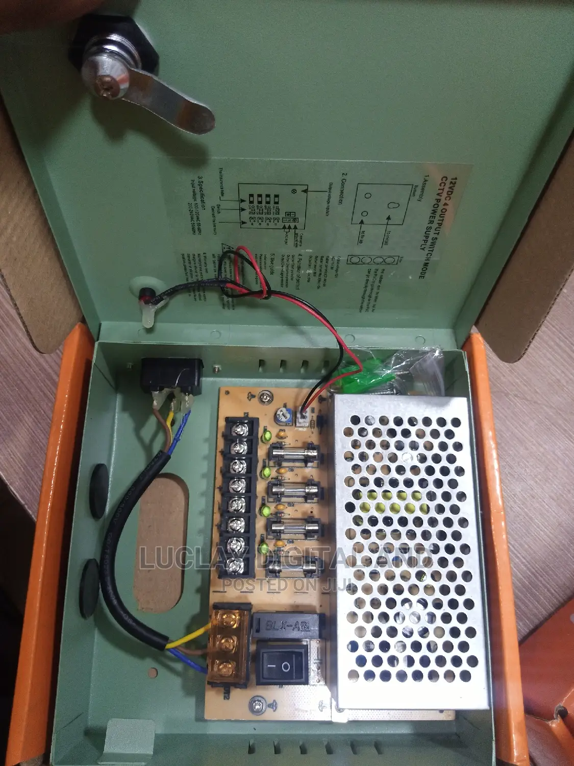 CCTV 4way Power Supply
