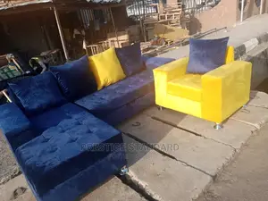 A Standard L Shape, Made With Quality Velvet
