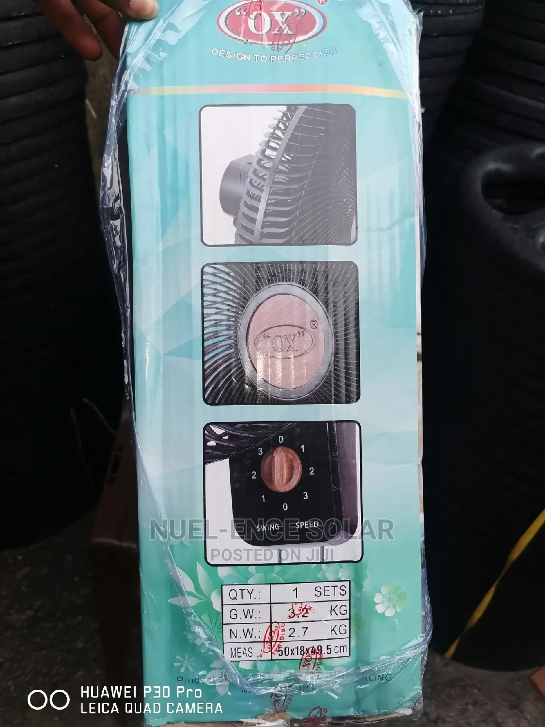OX 18 PLUS Wall Fan.