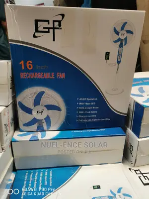 16 Inches Ac/Dc Rechargeable Fan