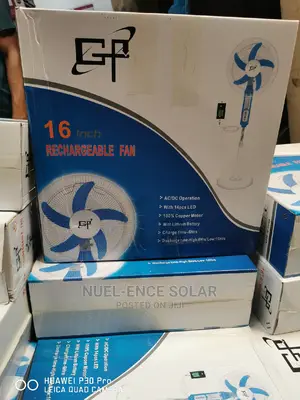 16 Inches Ac/Dc Rechargeable Fan