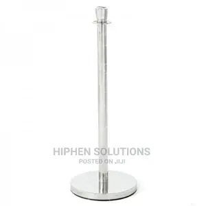 Safety Chrome Metal Stanchions for Airport