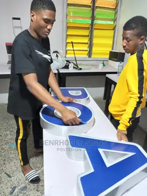Chennel Letters 3D Signs. LED