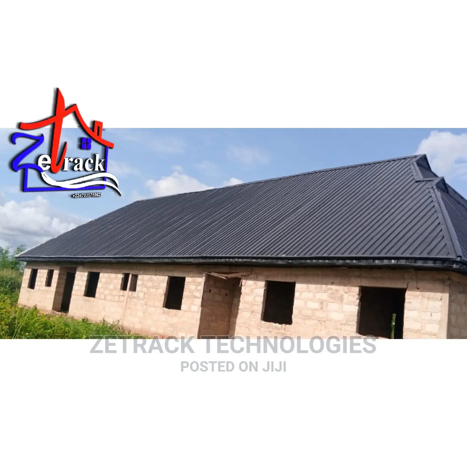 Aluminum Long Span Colour Black