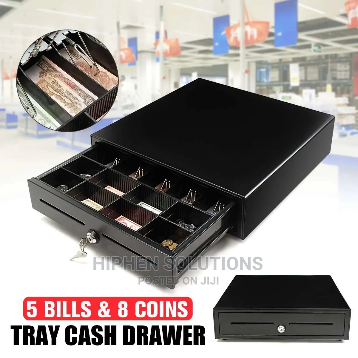 Cash Drawer for Retail Printer Cash Register