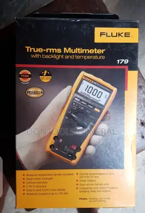 FLUKE 179 True-Rms Digital Multimeter With Built-In Thermome