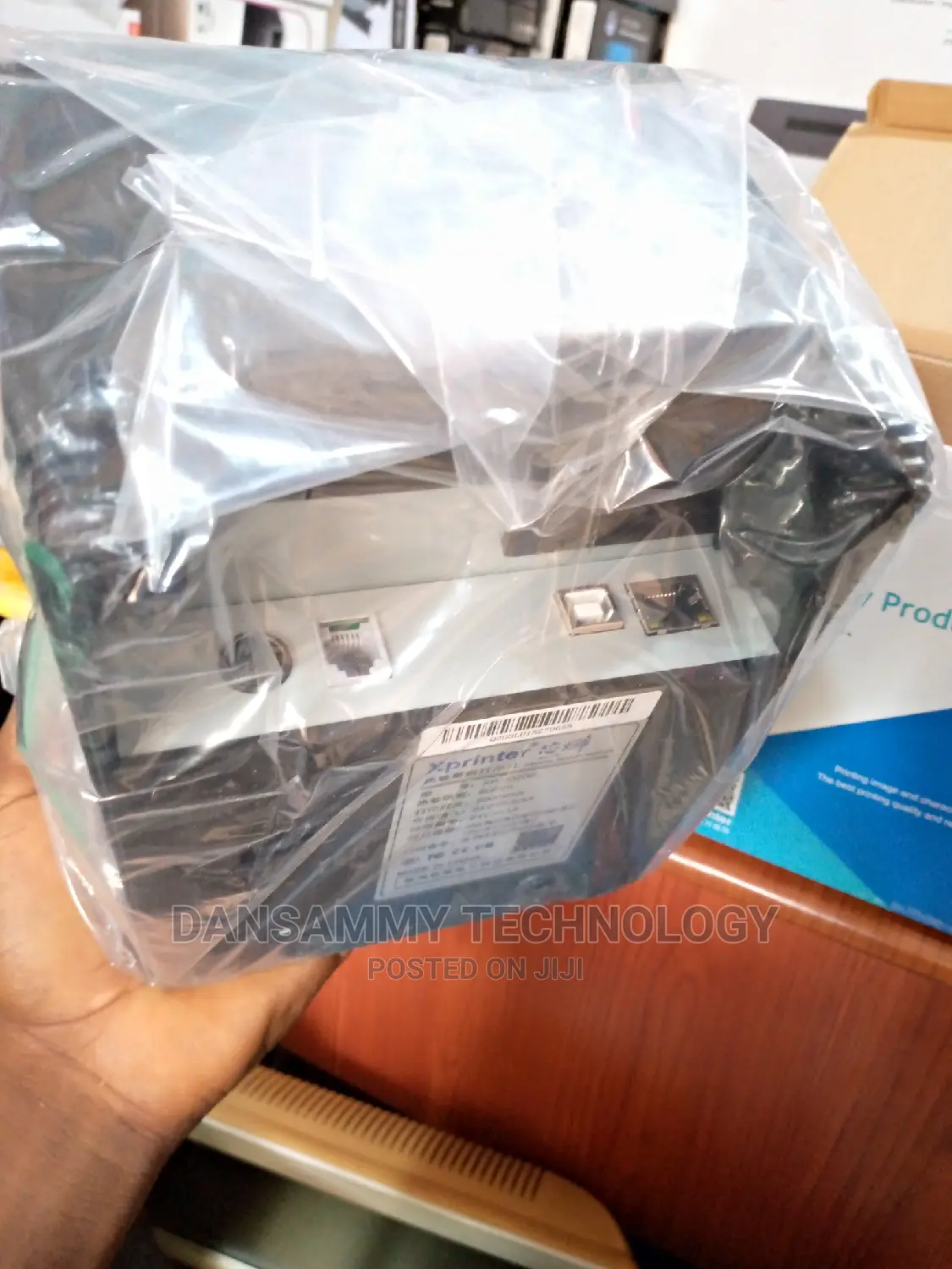 Q200 Ethernet Port and USB Port Xprinter