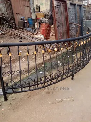 Solid Wraught Iron Handrail