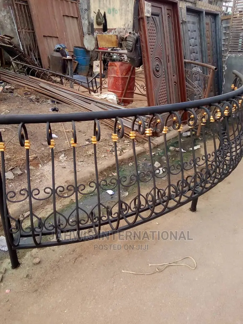 Solid Wraught Iron Handrail