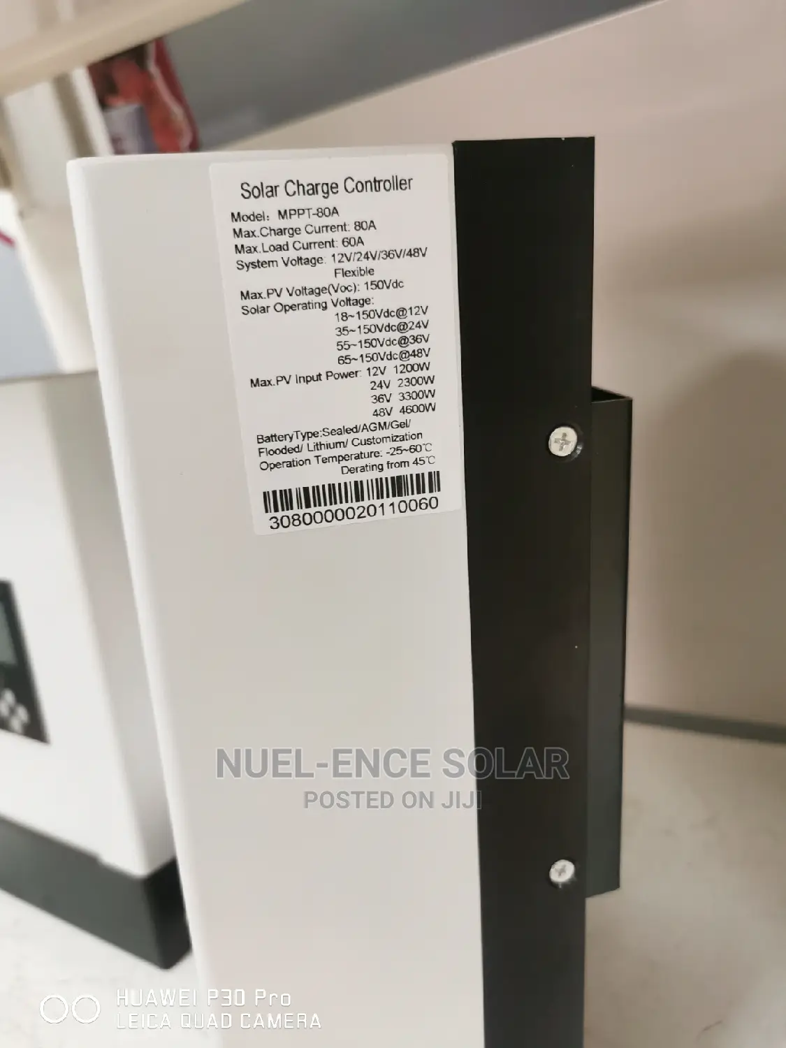 80ah MPPT Prag Charge Controller.