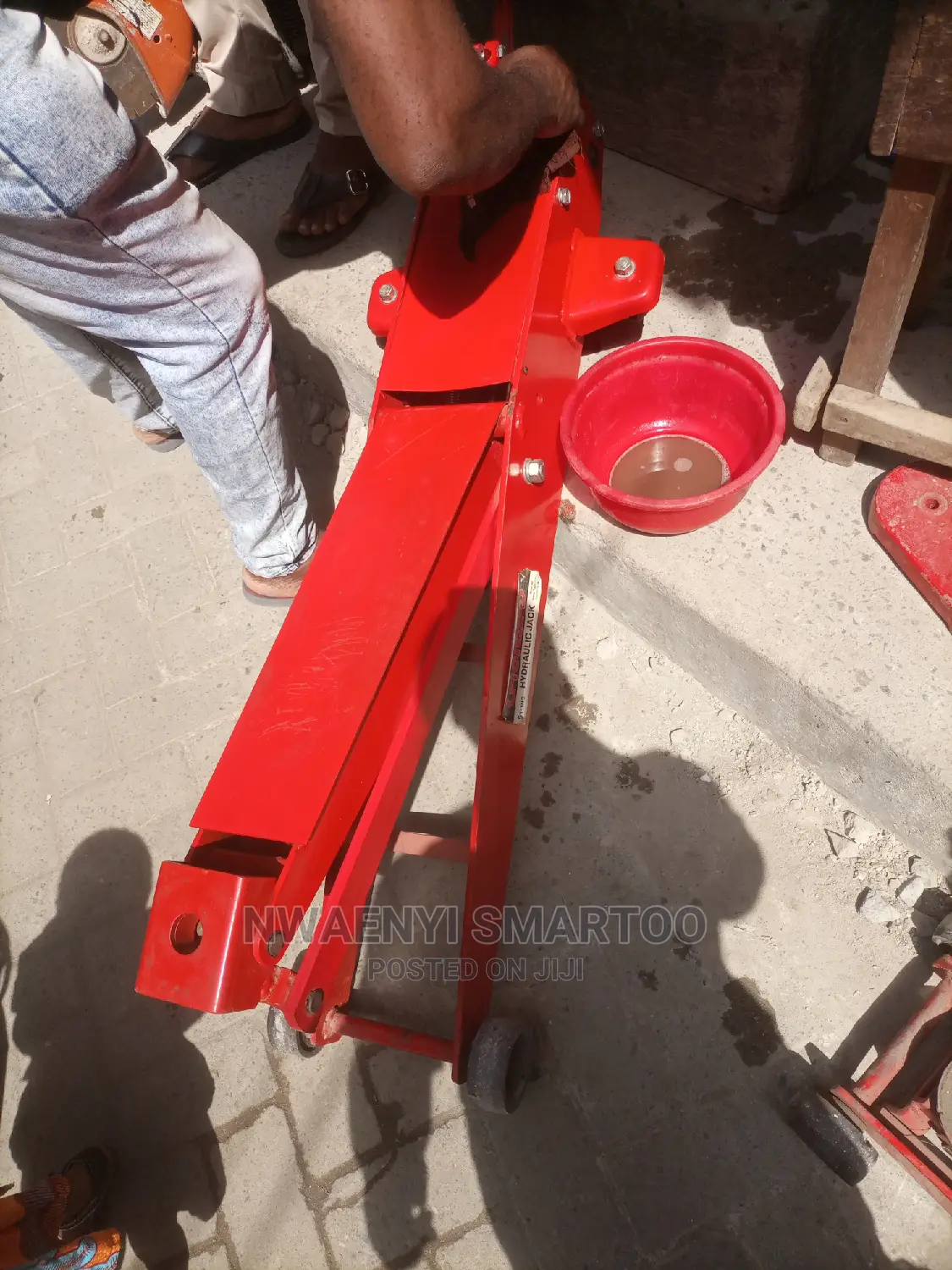 Long Flame 5ton Floor Jack