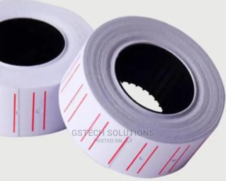 Price Tag Machine Paper