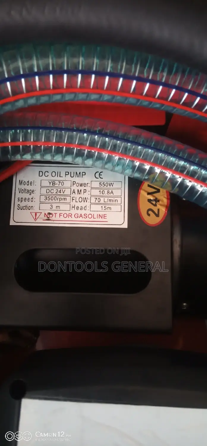 DC24V Electric Transfer Diesel Pump With CE Approval (YB-70)