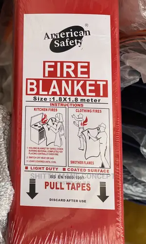 Fire Blanket 1.8mtrs By 1.8mtrs