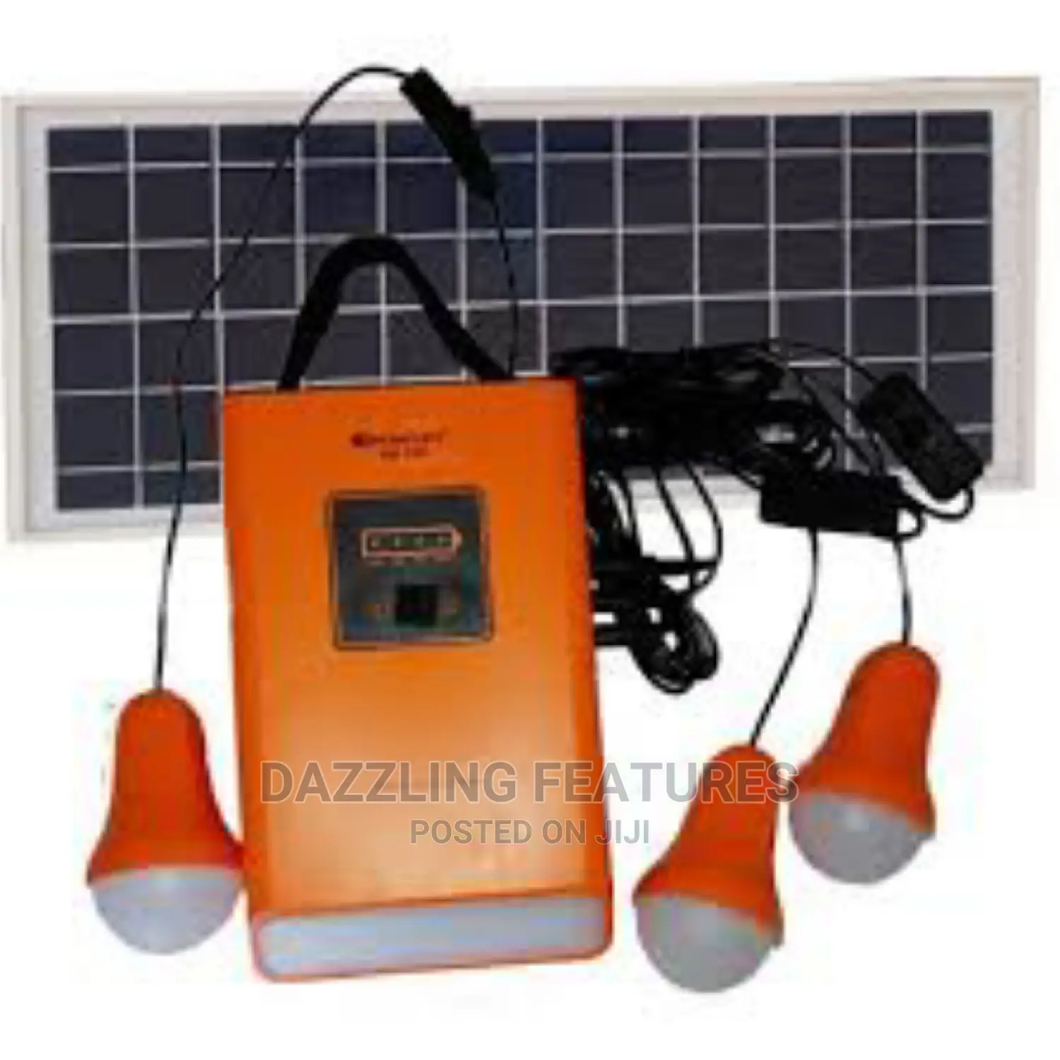 Solar Kit With 3 Bulbs