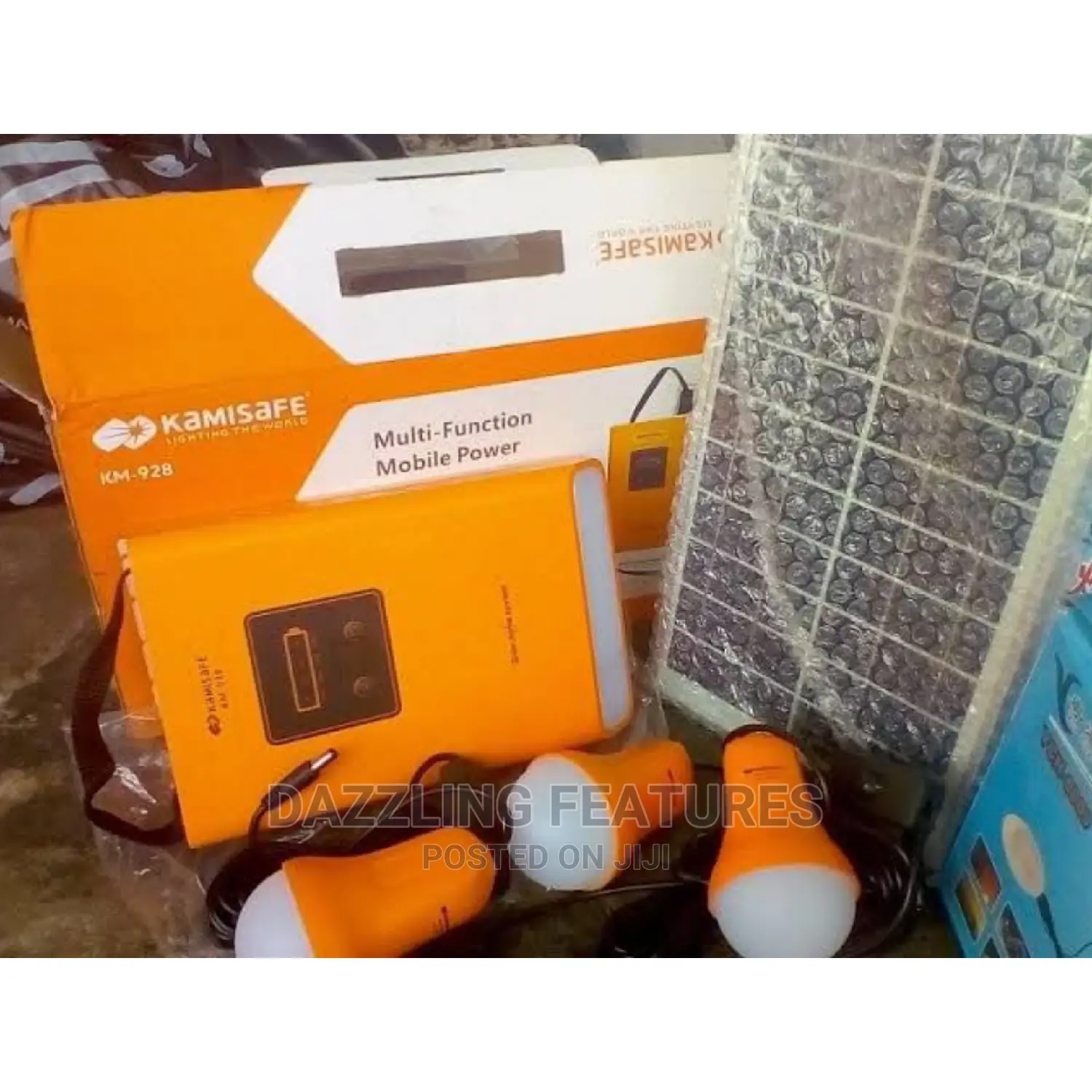 Solar Kit With 3 Bulbs