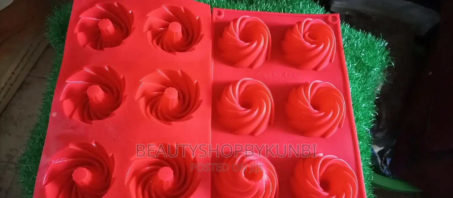 Spiral Donut Silicone Mold