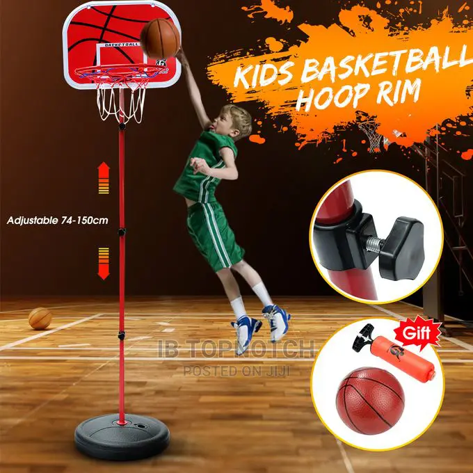Adjustable Children's Basketball Stand