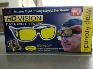 2 In1 Hd Vision Night Driving Eyeglasses