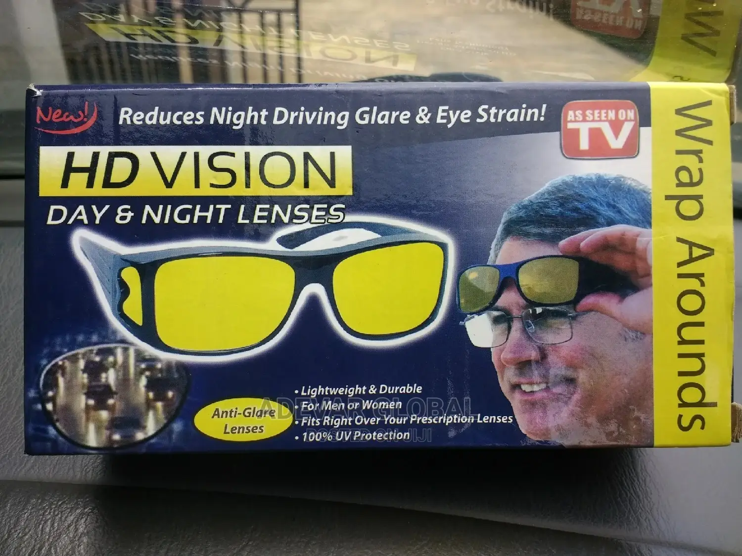2 In1 Hd Vision Night Driving Eyeglasses