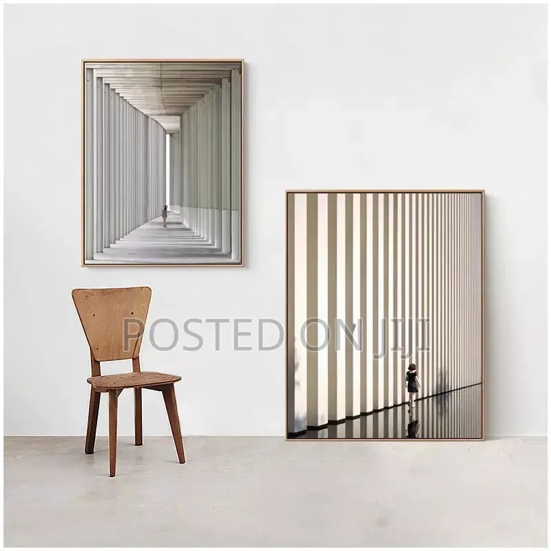 Modern Light Luxury Architectural Wall Art