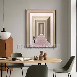Modern Light Luxury Architectural Wall Art