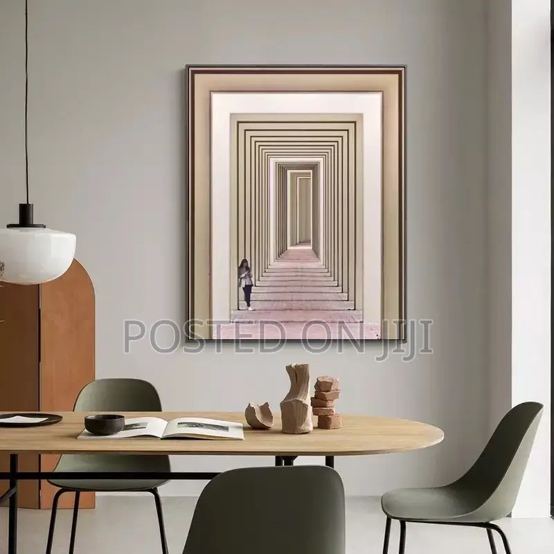 Modern Light Luxury Architectural Wall Art