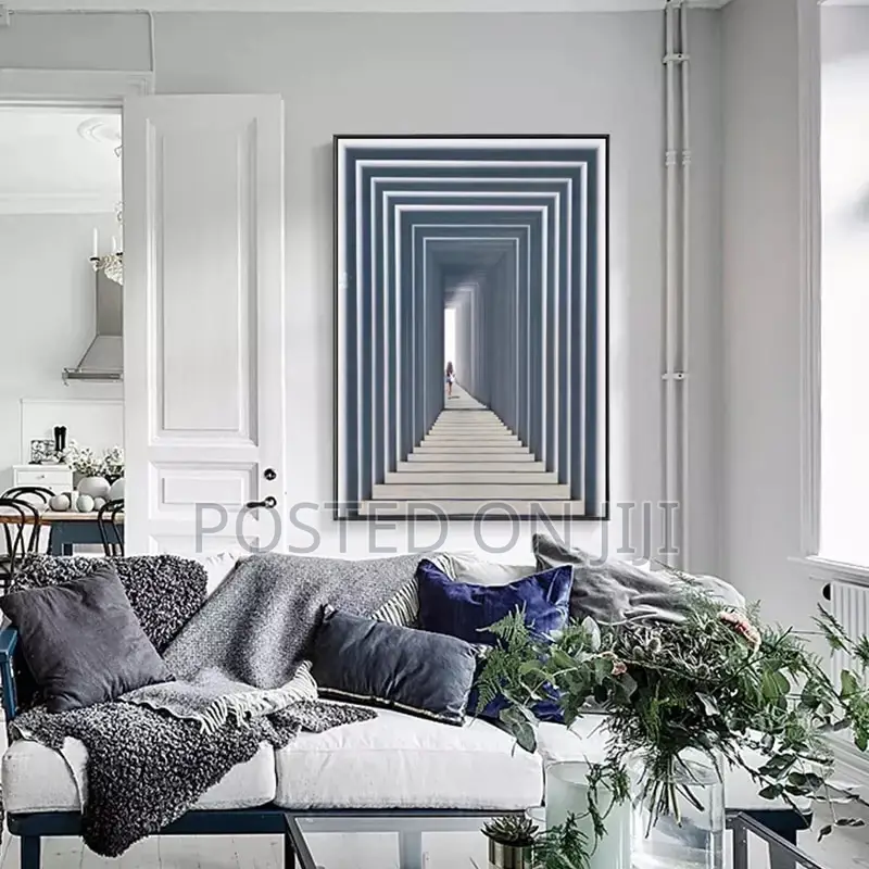 Modern Light Luxury Architectural Wall Art