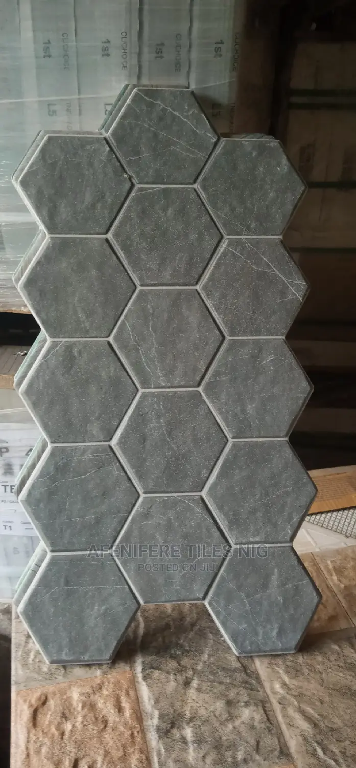 Internal and External Hexagon Wall and Floor Tiles