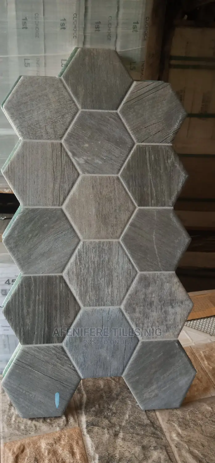 Internal and External Hexagon Wall and Floor Tiles