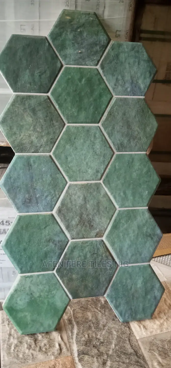 Internal and External Hexagon Wall and Floor Tiles
