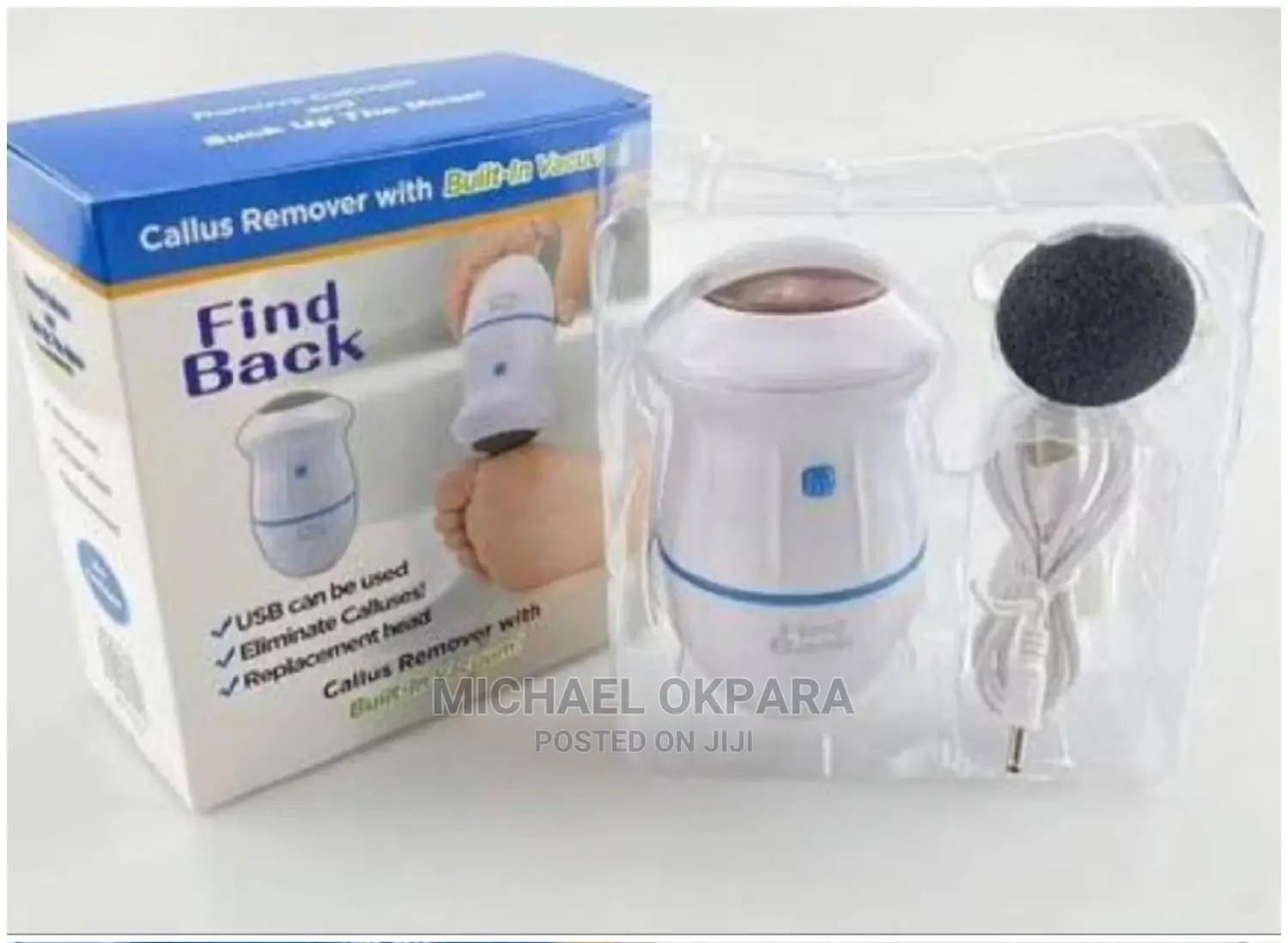 Rechargeable Vacuum Callus Remover