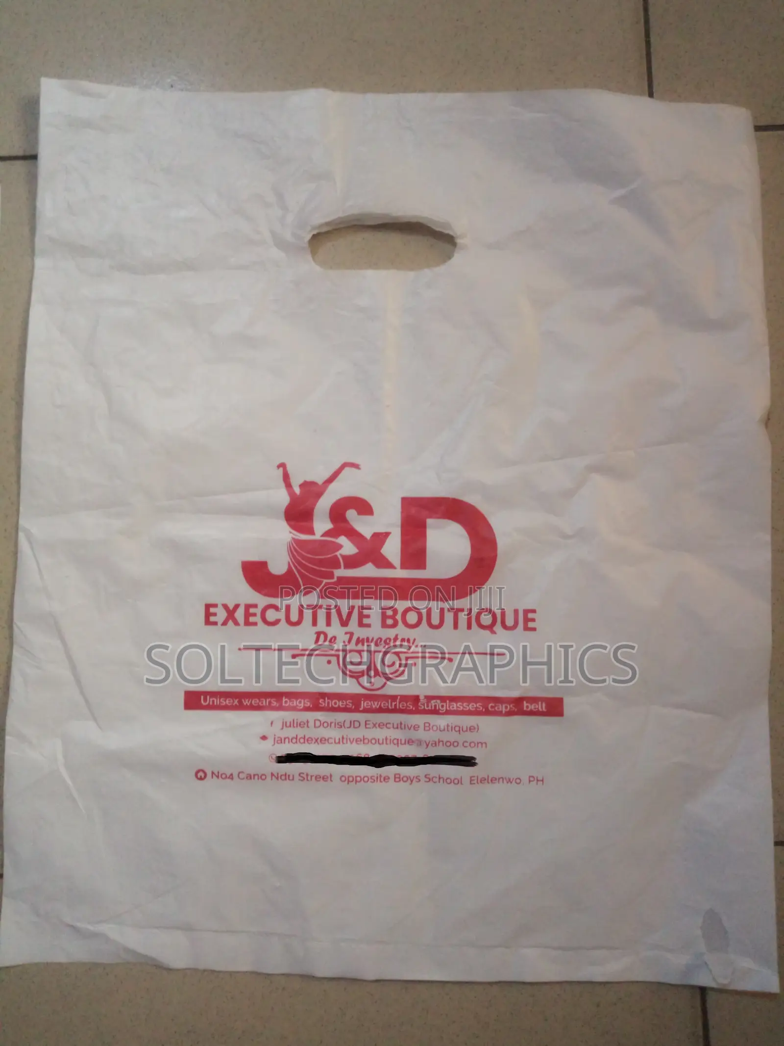 Customized Nylon, Paper Bags, Handfan