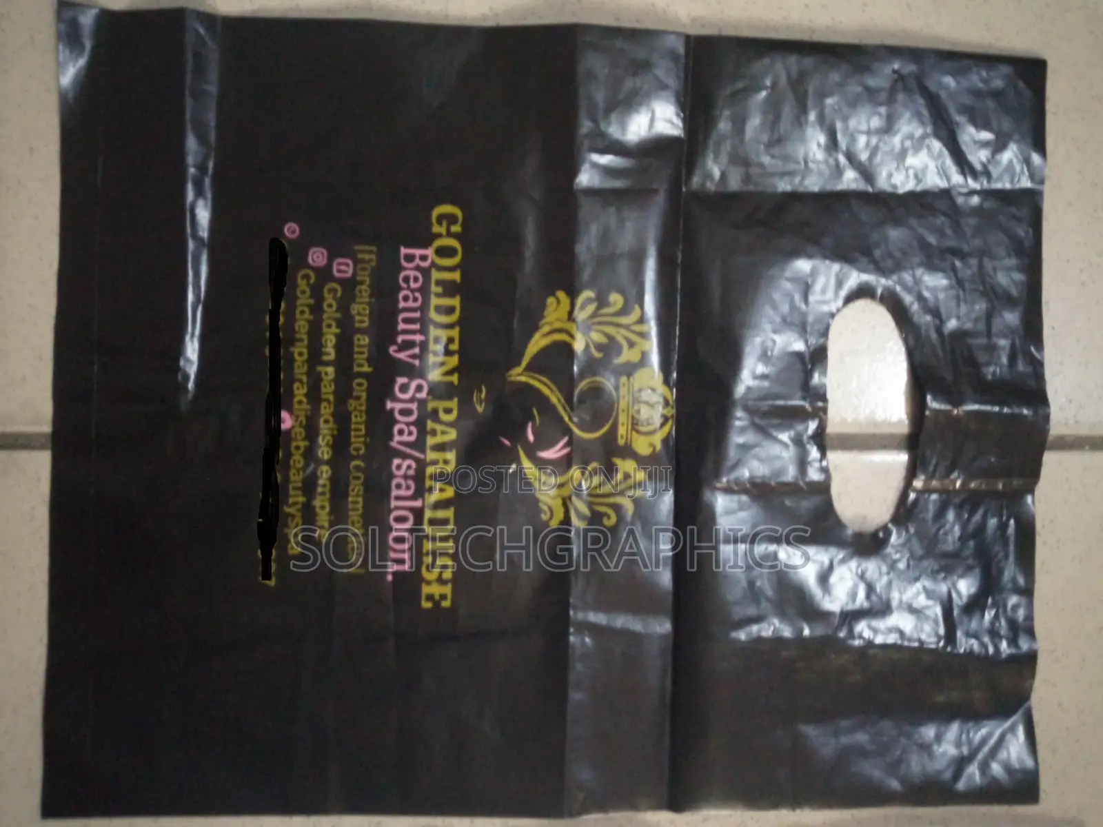 Customized Nylon, Paper Bags, Handfan