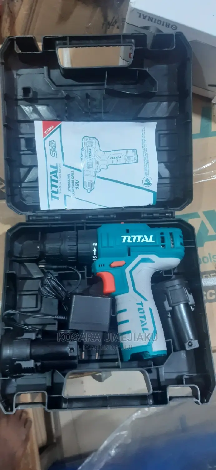 Total 12v Cordless Drill