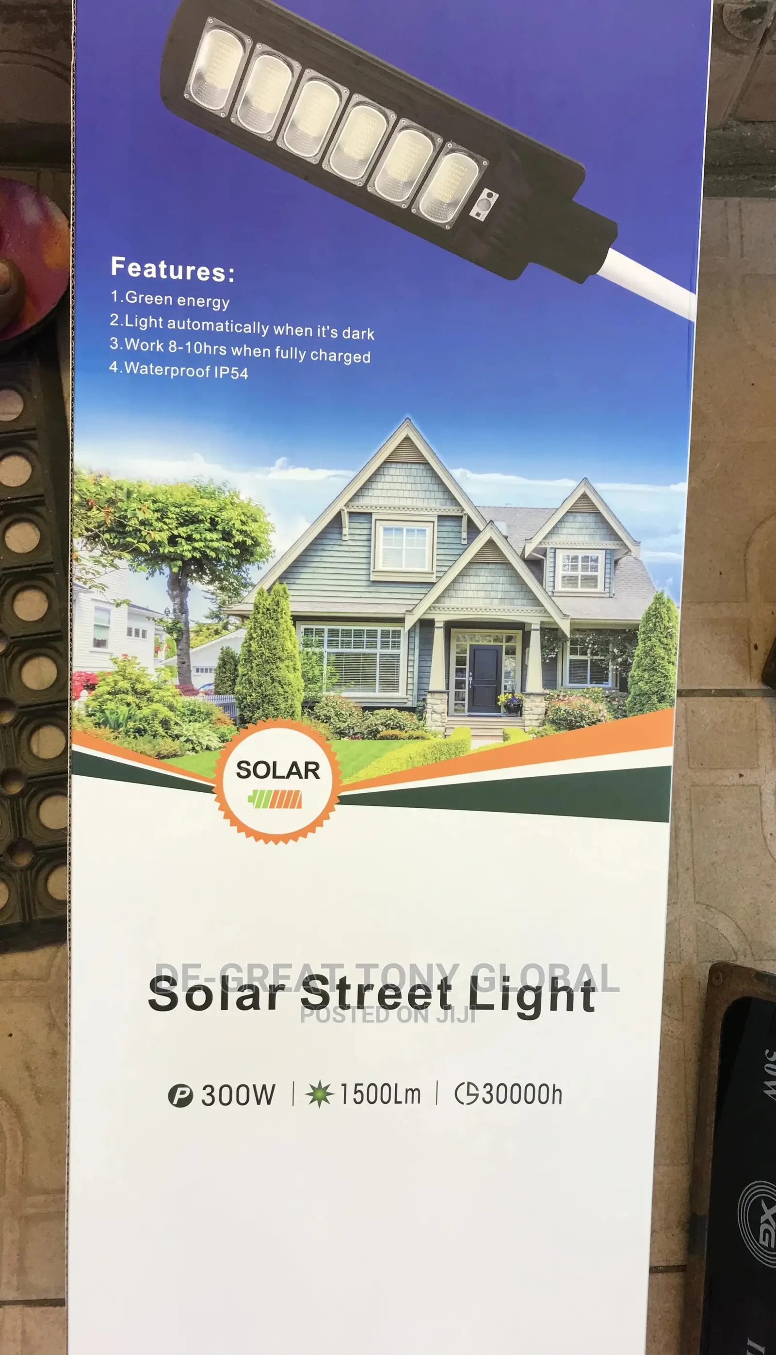 300watts Solar Light