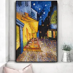 Photo - Famous Van Gogh Cafe Terrace at Night Oil Painting