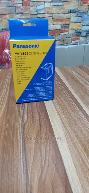 Panasonic Battery Is Original for Video Camera