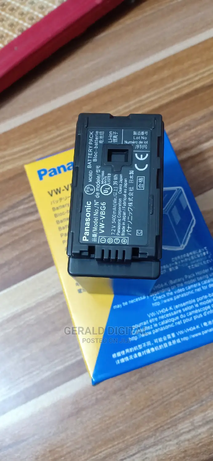 Panasonic Battery Is Original for Video Camera in Ojo Photo & Video